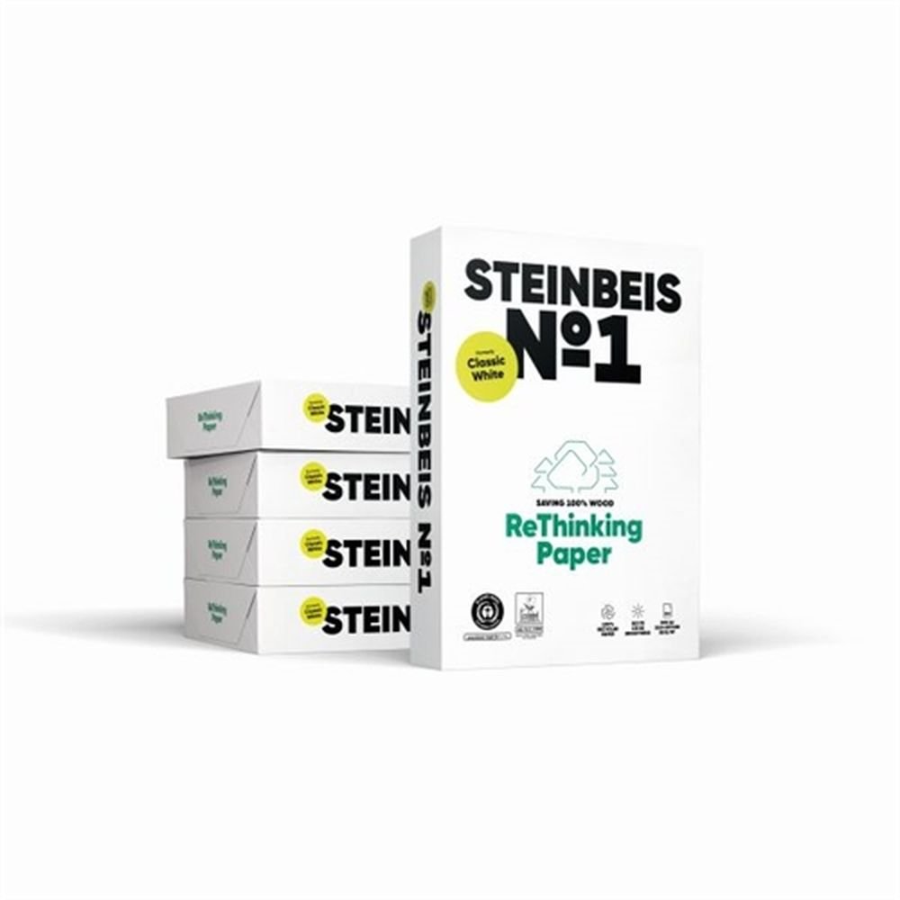 Papel Reciclado A4 80 g Steinbeis Pack 500 Hojas Imagen principal del producto