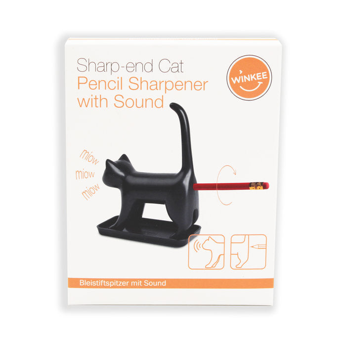 SACAPUNTAS CON FORMA DE GATO CON SONIDOS | 1 UNIDADES | (WINKEE) Imagen principal del producto