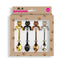 SET DE 4 CUCHARITAS DE CAFE CON FORMA DE GATITO | WINKEE | 1 UNIDAD | 4260348478848