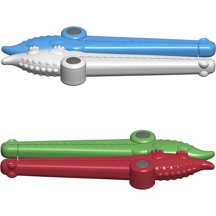 Pinza Clipper con Forma de Cocodrilo Set de 4 WinKee