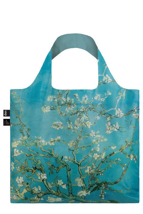 BOLSA PLEGABLE VAN GOGH ALMENDRO EN FLOR RECYCLED | LOQI Imagen principal del producto