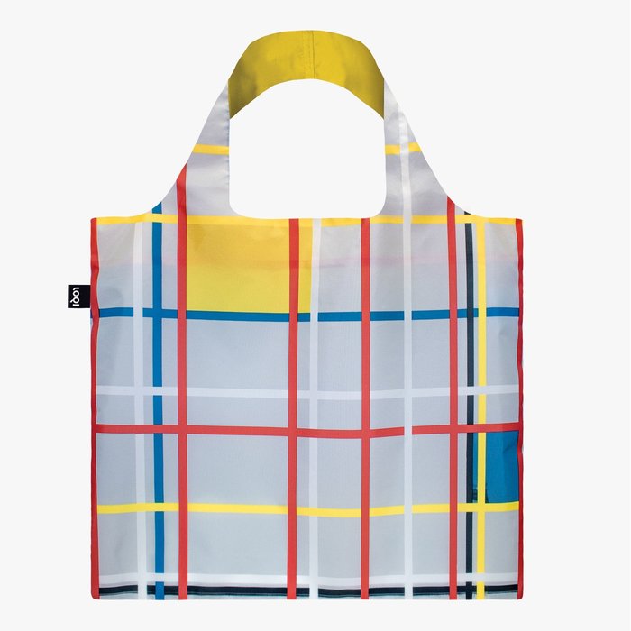 BOLSA PLEGABLE PIET MONDRIAN NEW CITY 3 | LOQI Imagen principal del producto