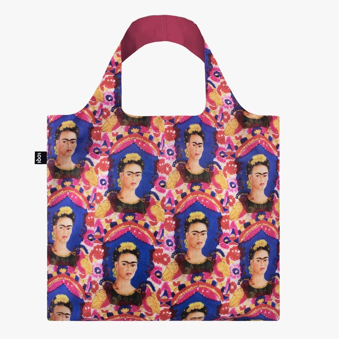 BOLSA PLEGABLE LOQI FRIDA KAHLO EL MARCO | LOQI Imagen principal del producto