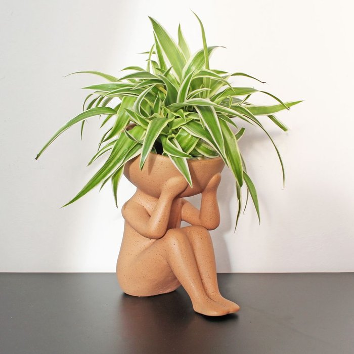 MACETERO PLANTAS EN MI CABEZA | WINKEE | 1 UNIDAD | 4260767640956