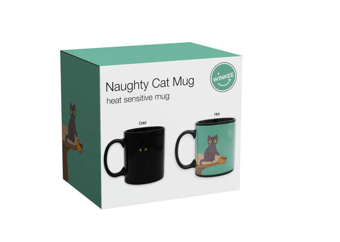 TAZA TERMICA GATO NEGRO | WINKEE | 1 UNIDAD | 4260767642264 Imagen principal del producto