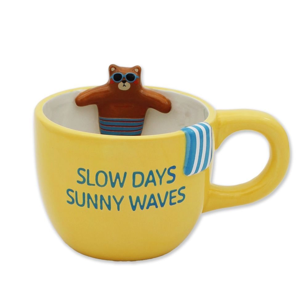 Taza con Oso Pool Buddies