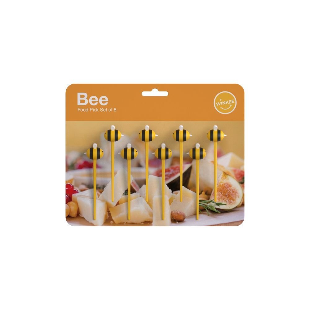 Set 8 Palillos para Comida Abeja Winkee