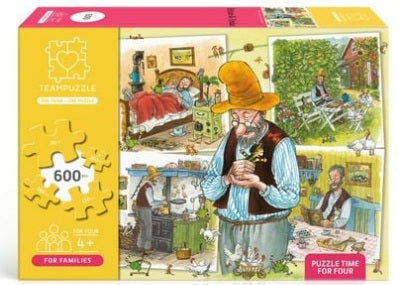 Pettson & Findus Teampuzzle For Families 70-160 piezas marca Teampuzzle