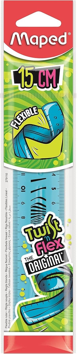 Regla flexible 15 cm Maped para manualidades y oficina