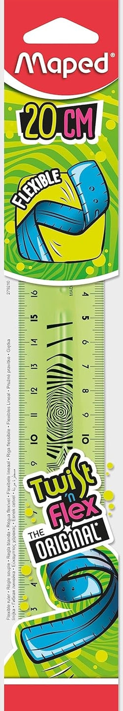 Regla flexible 20 cm Maped para dibujo y tareas
