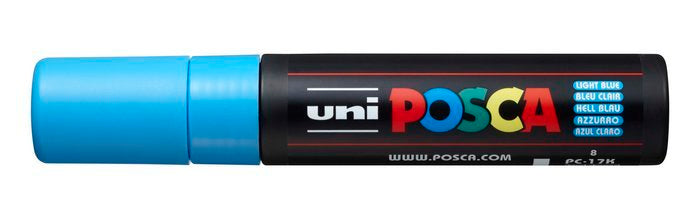 Rotulador Posca Pc-17k Azul Claro