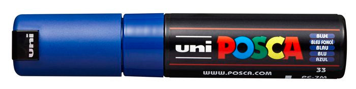 Rotulador Posca Pc-7M Azul | Posca | Pack 6 Unidades Imagen principal del producto