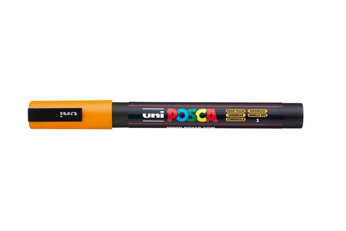 Rotulador Uni Posca Pc-3M Naranja Medio | Posca | Pack 6 Unidades Imagen principal del producto