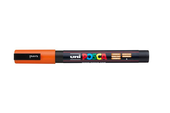 Rotulador Uni Posca Pc-3M Naranja | Posca | Pack 6 Unidades Imagen principal del producto
