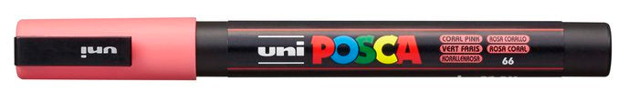 Rotulador Uni Posca Pc-3M Rosa Coral | Posca | Pack 6 Unidades Imagen principal del producto