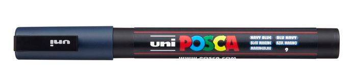 Rotulador Uni Posca Pc-3M Azul Marino | Posca | Pack 6 Unidades Imagen principal del producto