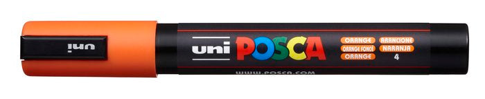 Rotulador Uni Posca Pc-5M Naranja | Posca | Pack 6 Unidades Imagen principal del producto