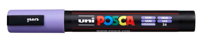 Rotulador Uni Posca Pc-5M Lila | Posca | Pack 6 Unidades Imagen principal del producto