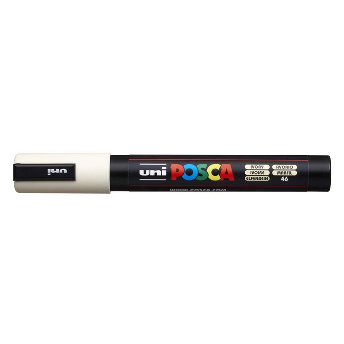 Rotulador Uni Posca Pc-5M Marfil | Posca | Pack 6 Unidades Imagen principal del producto