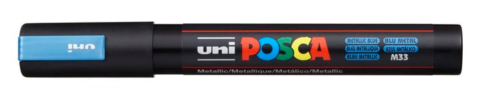 Rotulador Uni Posca Pc-5M Azul Metalico | Posca | Pack 6 Unidades Imagen principal del producto