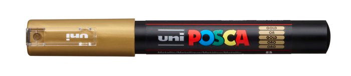 Rotulador Uni Posca Pc-1M Oro | Posca | Pack 6 Unidades Imagen principal del producto