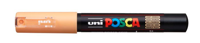 Rotulador Uni Posca Pc-1M Naranja Claro | Posca | Pack 6 Unidades