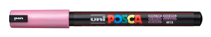 Rotulador Uni Posca Pc-1mr Rosa Metalico