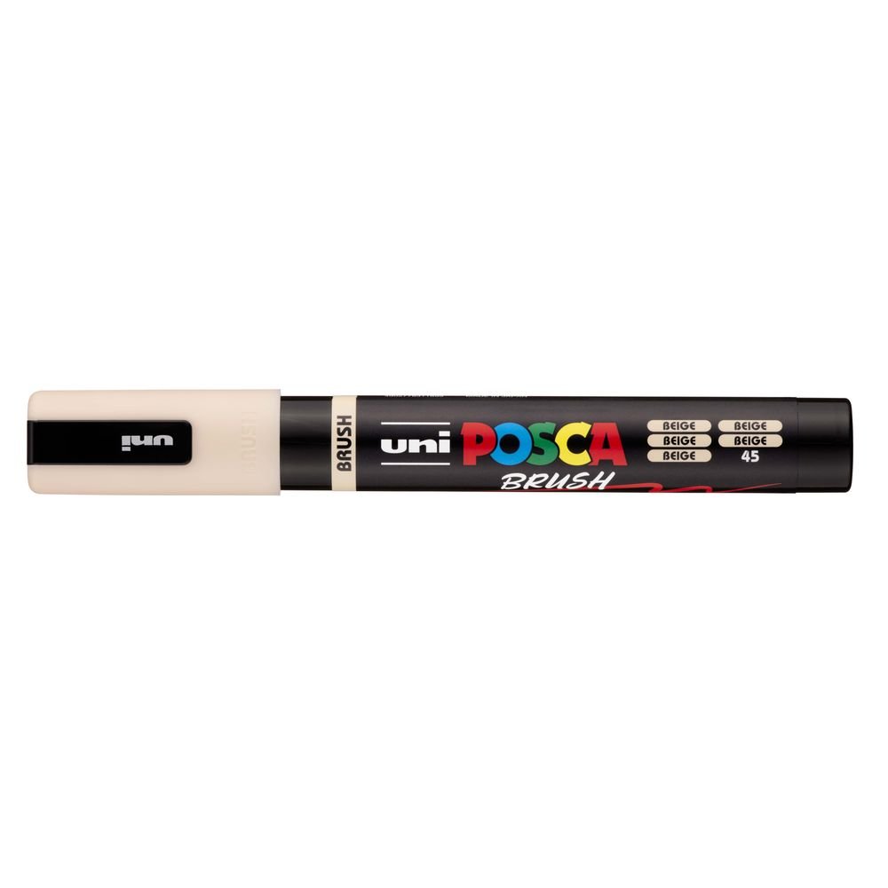 Rotulador Uni Posca Pc-5br Brush Beige Imagen principal del producto