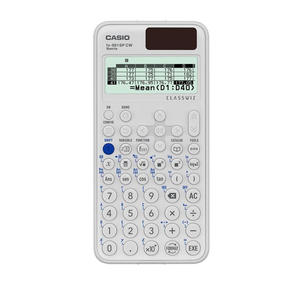 CALCULADORA CASIO CIENTIFICA 10+2 DIGITOS FX-991SPCW IBERIA | 1 UNIDADES | (CASIO) Imagen principal del producto