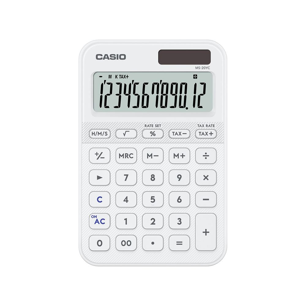 Calculadora Sobremesa 12 Dígitos Blanca Casio Imagen principal del producto