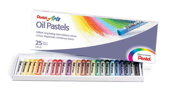PASTEL BASE ACEITE 25 COLORES SURTIDOS | 1 UNIDADES | (PENTEL) Imagen principal del producto