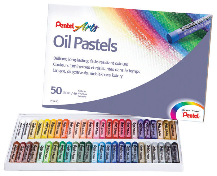 PASTEL BASE ACEITE 50 COLORES SURTIDOS, | 1 UNIDADES | (PENTEL) Imagen principal del producto