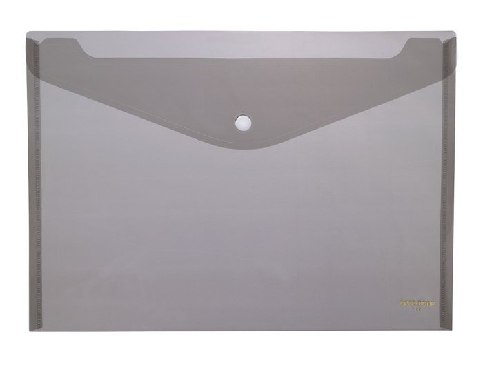 CARPETA PP SOBRE A4 1 BROCHE 105 AHUMADO | 12 UNIDADES | (DATABANK) Imagen principal del producto