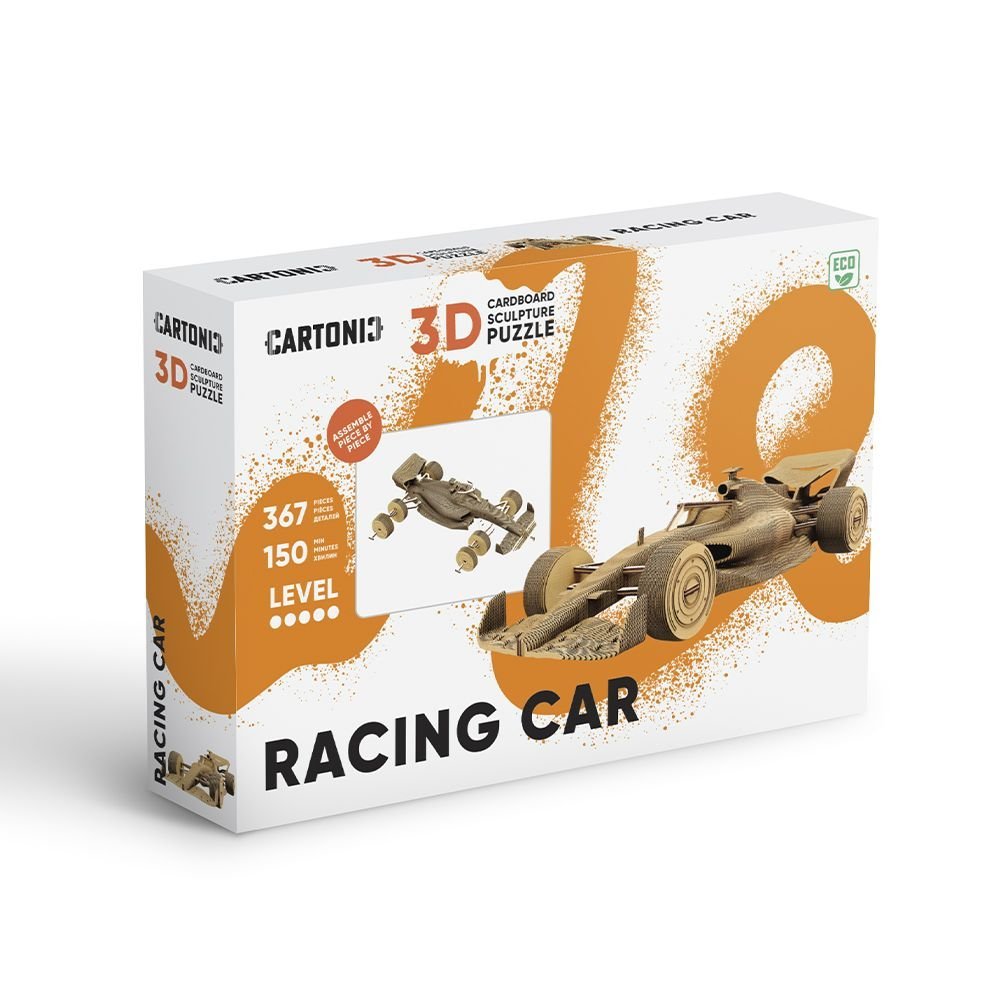 Maqueta Carton Racing Car F1 CARTONIC Imagen principal del producto