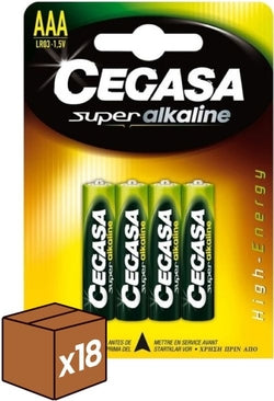 Pilas AAA Alcalinas Cegasa Pack 18 Envío rápido