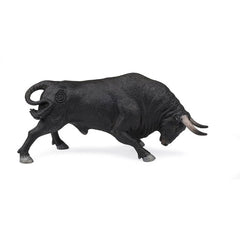 FIGURA TORO BRAVO NEGRO ZAINO EMBISTIENDO | DEQUBE | 1 UNIDAD | 4892900101019