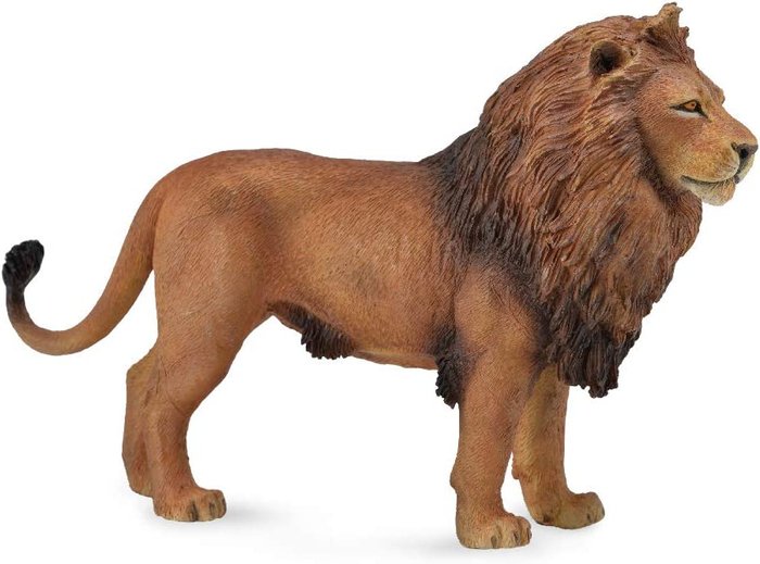 Figura León Africano Marca Deqube Imagen principal del producto