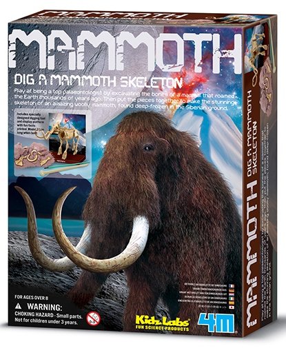 Juego 4M Kidzlabs Paleontología Esqueleto Mamut Marca 4M Imagen principal del producto