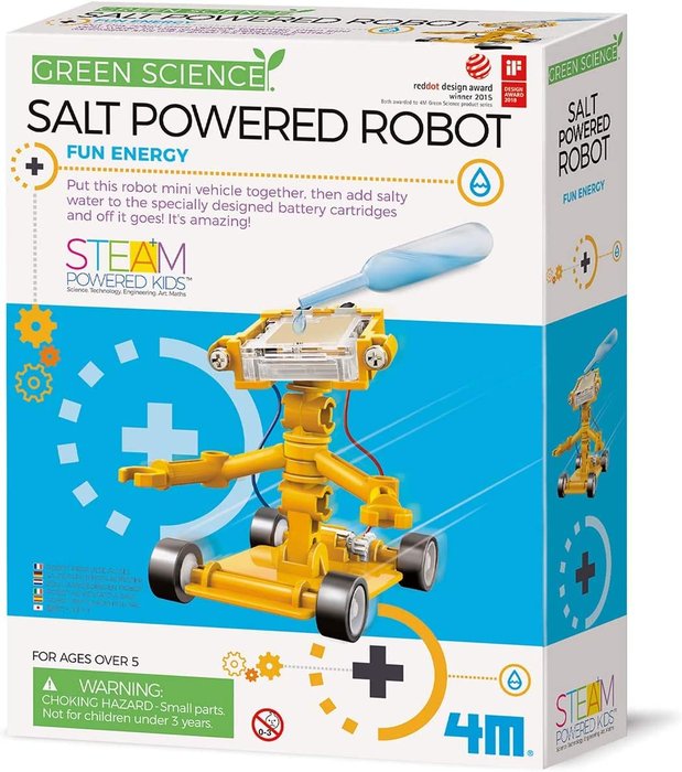 Juego Greenscience Robot de Agua Salada 4M Imagen principal del producto