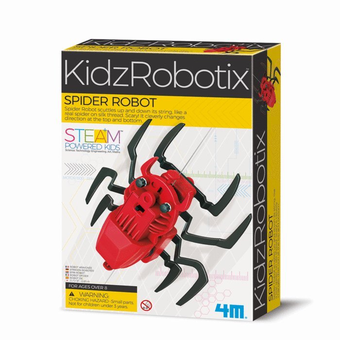 JUEGO 4M KIDZROBOTIX SPIDER ROBOT | 4M | 1 UNIDAD | 4893156033925