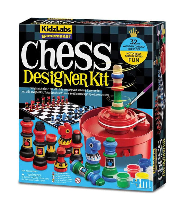 Juego Kidzlabs Diseña Tu Ajedrez Marca 4M Imagen principal del producto