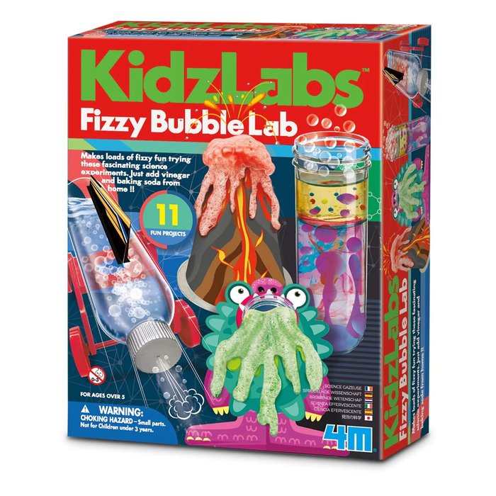 JUEGO KIDZLABS CIENCIA EFERVESCENTE | 4M | 1 UNIDAD | 4893156034540
