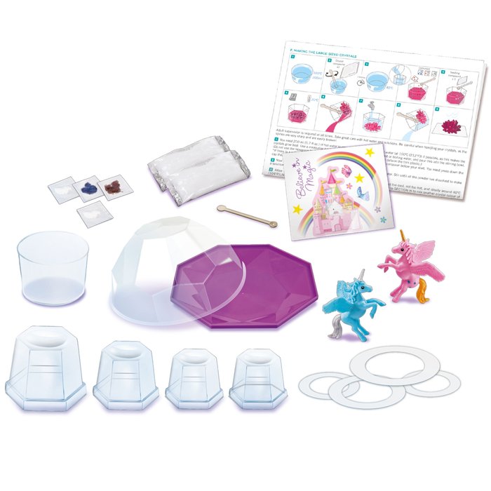 Crece Cristales Unicornios Pack 4M Juegos Educativos Imagen principal del producto