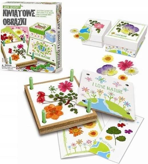 Juego 4M Taller de Flores Prensadas Marca 4M