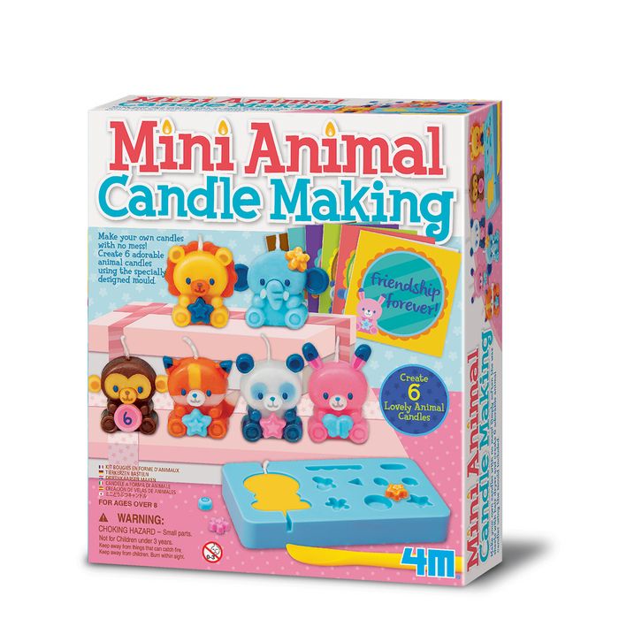 JUEGO 4M MINI ANIMAL CANDLE MAKING | 4M | 1 UNIDAD | 4893156046819 Imagen principal del producto