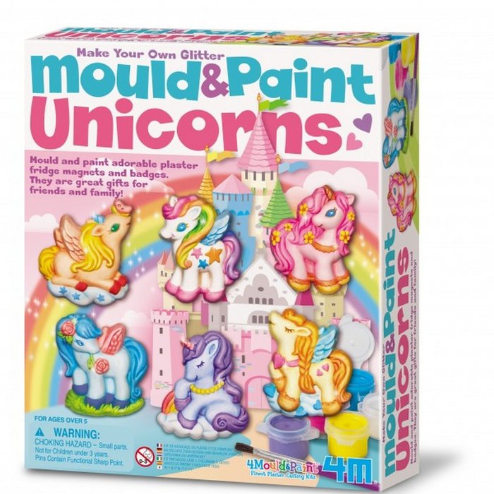 JUEGO 4M MOLDEA Y PINTA UNICORNIOS | 4M | 1 UNIDAD | 4893156047083