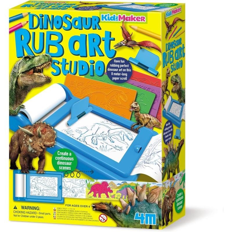 JUEGO KIDZMAKER ARTE DE DINOSAURIOS | 4M | 1 UNIDAD | 4893156047908