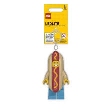 LLAVERO LEGO PERRITO CALIENTE LINTERNA | LEGO | 1 UNIDAD | 4895028520731 Imagen secundaria del producto