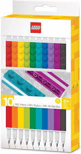 Pack de 10 bolígrafos Lego de colores marca Lego