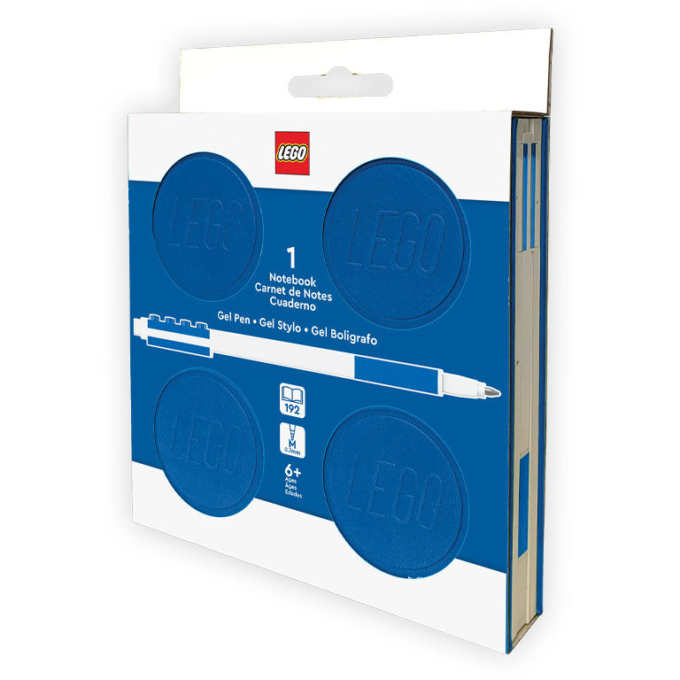 CUADERNO LEGO CON BOLIGRAFO AZUL | LEGO | 1 UNIDAD | 4895028535629